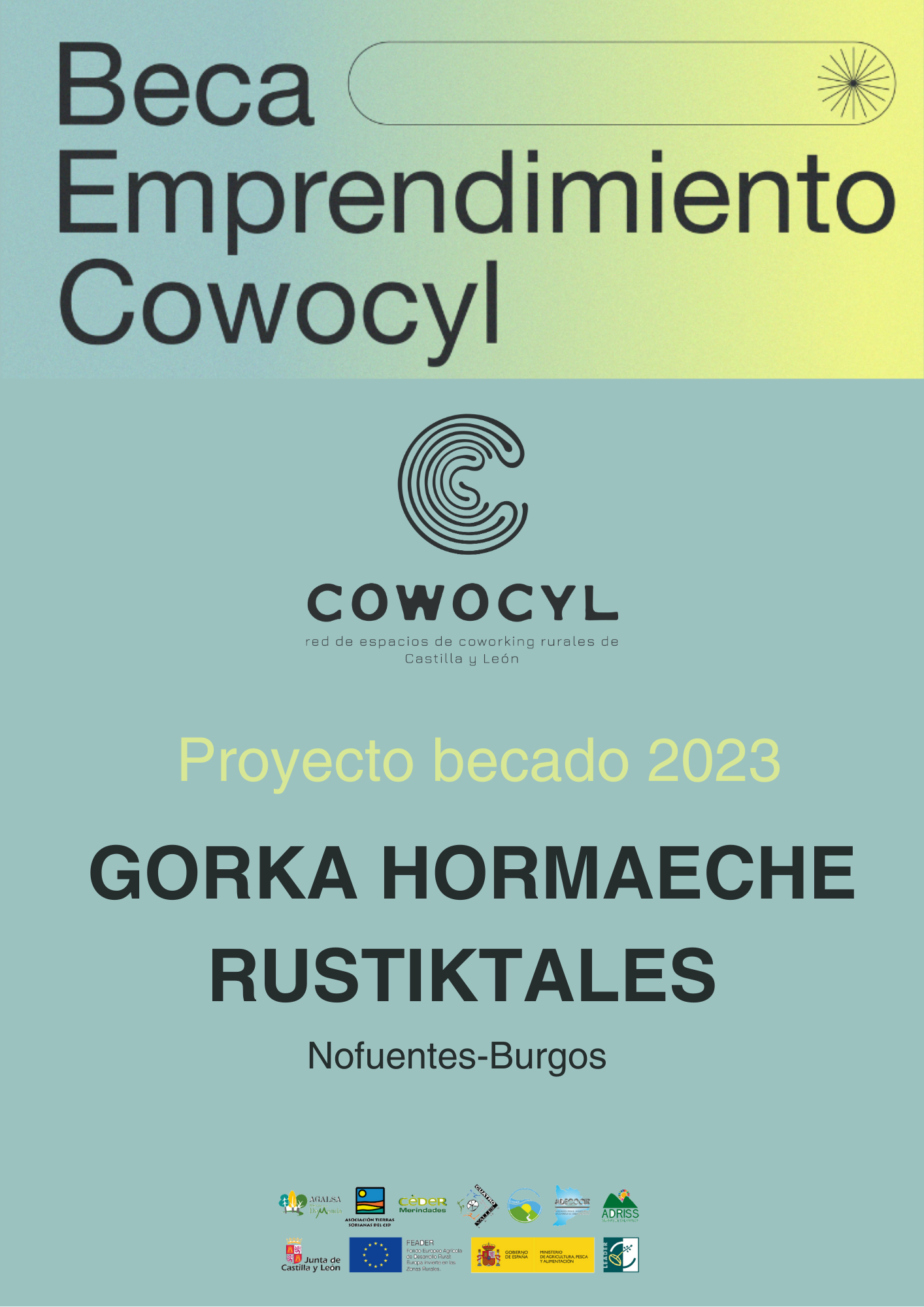 Ganador Beca COWOCYL 2023
